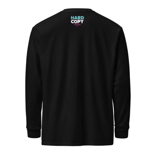 Rainbow Color Vibes Long Sleeve Vintage Tee - Image 2